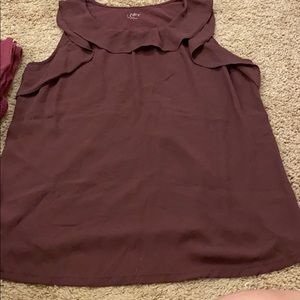 Loft Purple Blouse